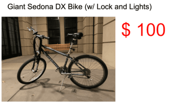 Bike, desktop converter, basketballs 3