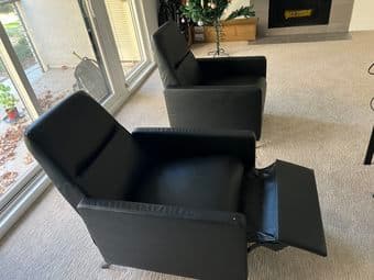 Two IKEA GISTAD Recliners 1