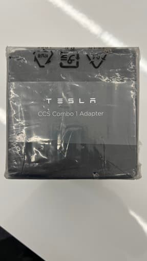 Brand New Unopened Tesla CCS Combo 1 Adapter 2