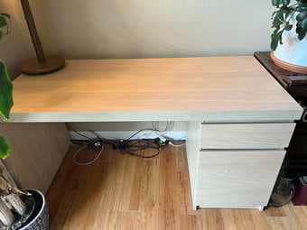 minimalist desk with storage 2