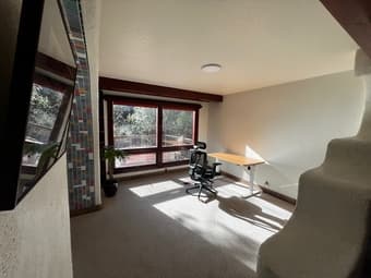 1 bedroom 10mins to campus surround by trees + half study with addl$ 2