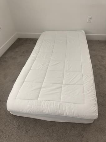 Linenspa Coil Spring Twin Mattress + Free Mattress Protector 1