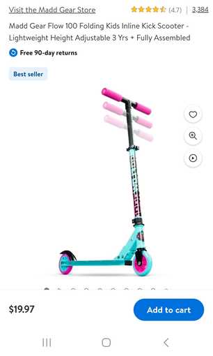 Kids Kick Scooter (New) 1