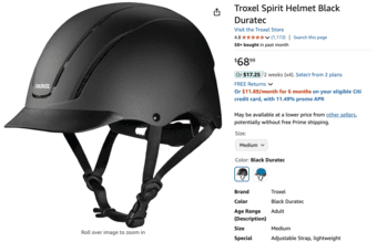 Troxel horseriding helmet unisex [very good condition] 1