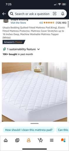 New Unopened mattress protector pad 1
