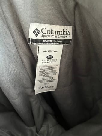 Like-New grey Columbia snow pants (XS) 1