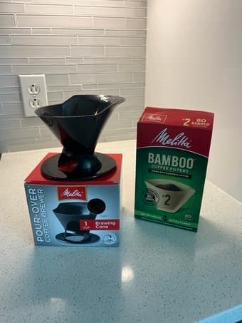 Coffee pour over filter 1