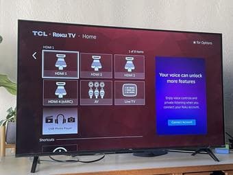 43" 4K Smart Roku TV - Black 2