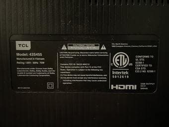 43" 4K Smart Roku TV - Black 3