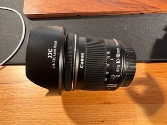 Canon EF-S 10-18mm f/4.5-5.6 IS STM + Camera Bags for sale 1