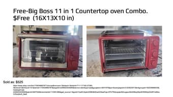 Free-Big Boss 11 in 1 Countertop oven Combo 1