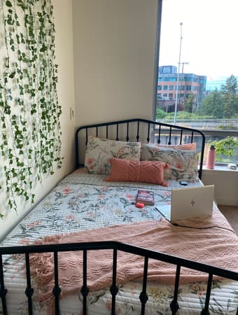 Queen bed-frame for sale 2