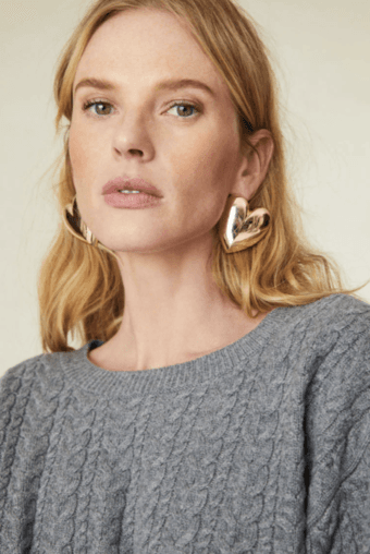 Jennifer Fisher X Loveshackfancy Puffy Heart Stud Earrings (new) 1