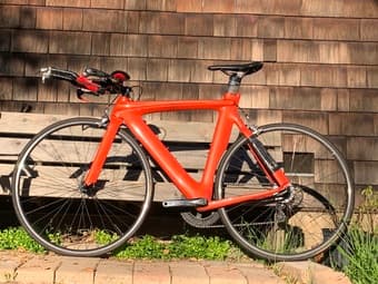 Triathlon Bike - Carbon Fiber Frame, High-End Components 2