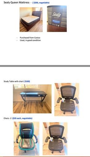 Moveout sale:Sofa, tables, Bike & more (must go by 26th Feb) 1
