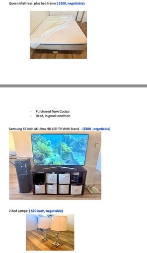 Moveout sale:Sofa, tables, Bike & more (must go by 26th Feb) 2