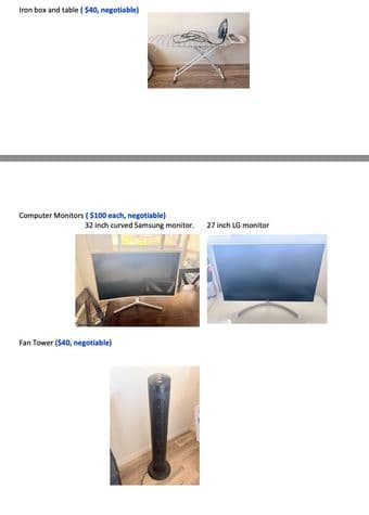 Moveout sale:Sofa, tables, Bike & more (must go by 26th Feb) 3