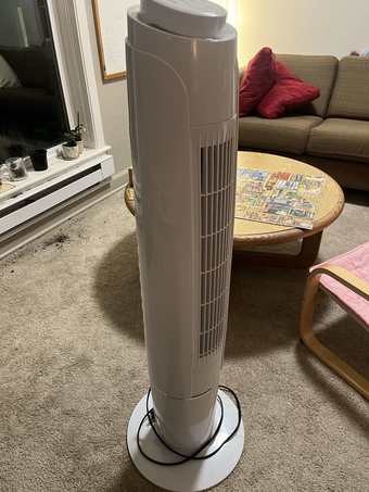 Evaporative cooler tower fan 1
