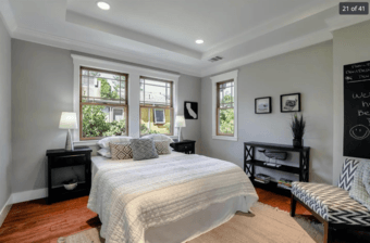 Bedroom(s) with shared bath in Palo Alto House, furnished 3