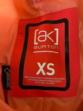 Ladies Burton AK goretex snowboard pants 2