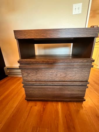 2 drawer dresser/cabinet 1