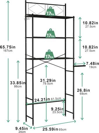 Toilet Storage Rack 2