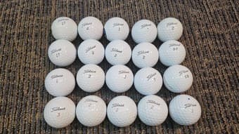 Title list prov1, prov1x golf balls 1