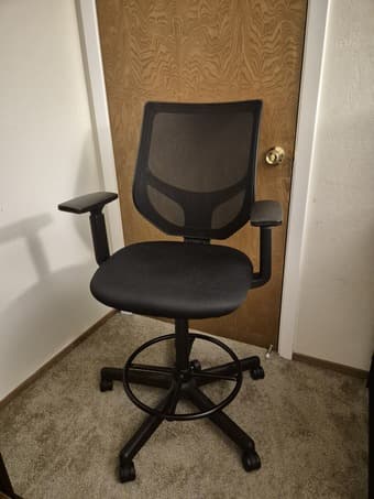 Standing Desk + Tall chair for Standing Desk 3