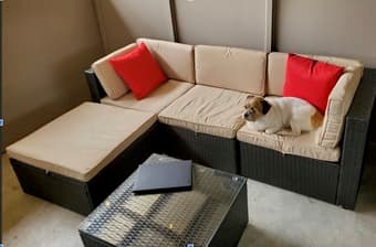 5-piece patio furniture - $150 1