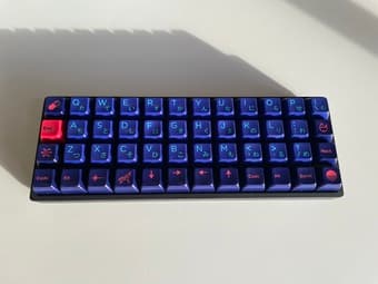 Planck Hi Pro with Box Jade switches 1