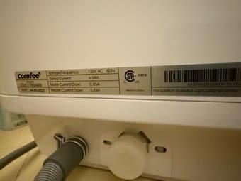 Comfee' CDC17P0ABB Portable Countertop Dishwasher 3