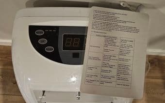 8,000 BTU 3-in-1 Portable Air Conditioner, Fan, Dehumidifier w/ Remote 2