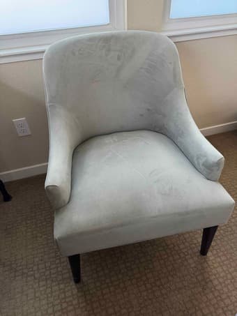 Moving away sale (lamp, chair, couch) 2