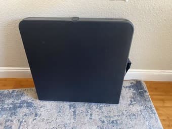 Folding chair and folding table for patio, studying, or outdoors 3