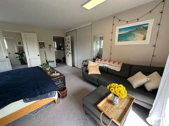 Sunlit master bedroom in Sharon Heights home! Couples welcome! 4