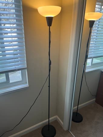 Selling Tagarp Floor uplighter and reading lamp 2