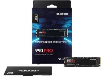 Samsung 990 Pro 2TB SSD NVMe M.2 1