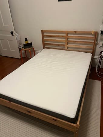 Bed frame + Mattress 2
