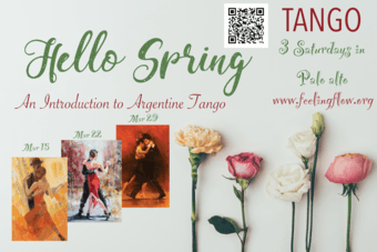 Spring Beginner Tango Lessons in Palo Alto start March 15th 1