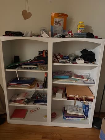 Open shelf cabinet 1