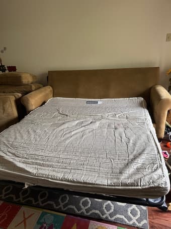 Sofa Bed with 2 ottoman 3