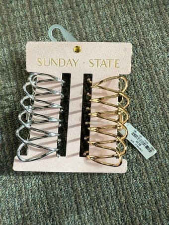 CLAW CLIPS NEW WITH TAGS 1