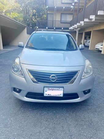 2014 Nissan Versa Silver for sale 1