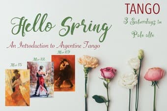 Spring Beginner Tango Lessons in Palo Alto start March 15th! 1
