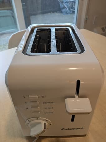 Cuisinart toaster ($8), Blacker and Decker electric can opener ($8) 2