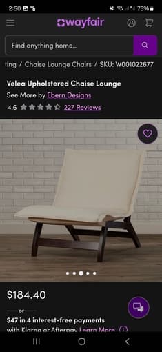 Lounge chair 1