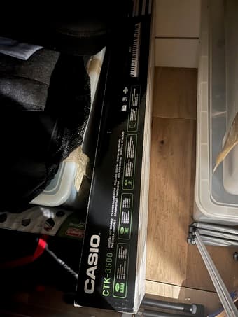 Casio CTK-3500 keyboard 1