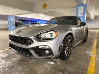2017 Fiat 124 Spider Abarth (Mazda Miata), 6-speed manual, 35k miles 1