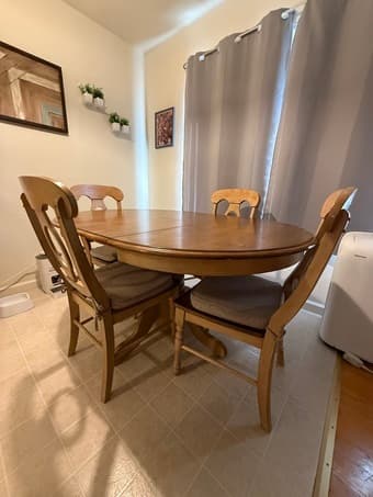 Dining Table and Chairs 2