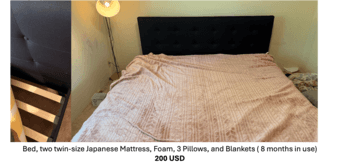 Furniture and house hold items 4